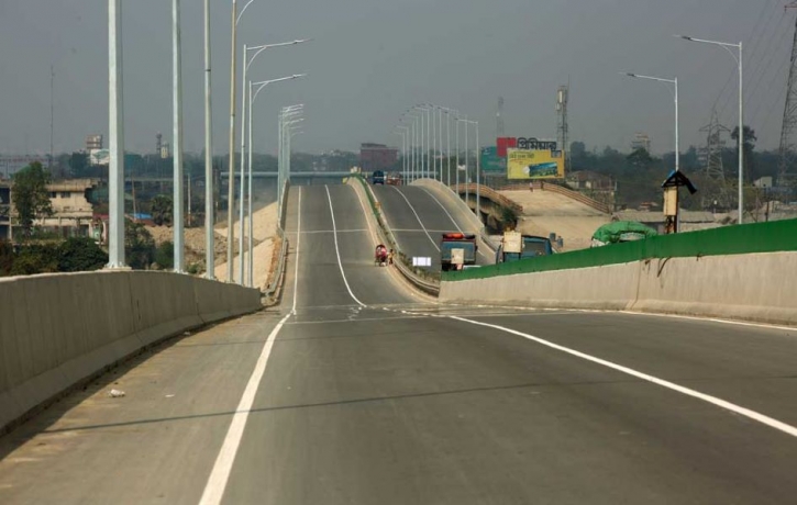 Panchabati to Mukerpur Road and Bridge Project by SDLQ & CSI JV – Construction site view from March 2023